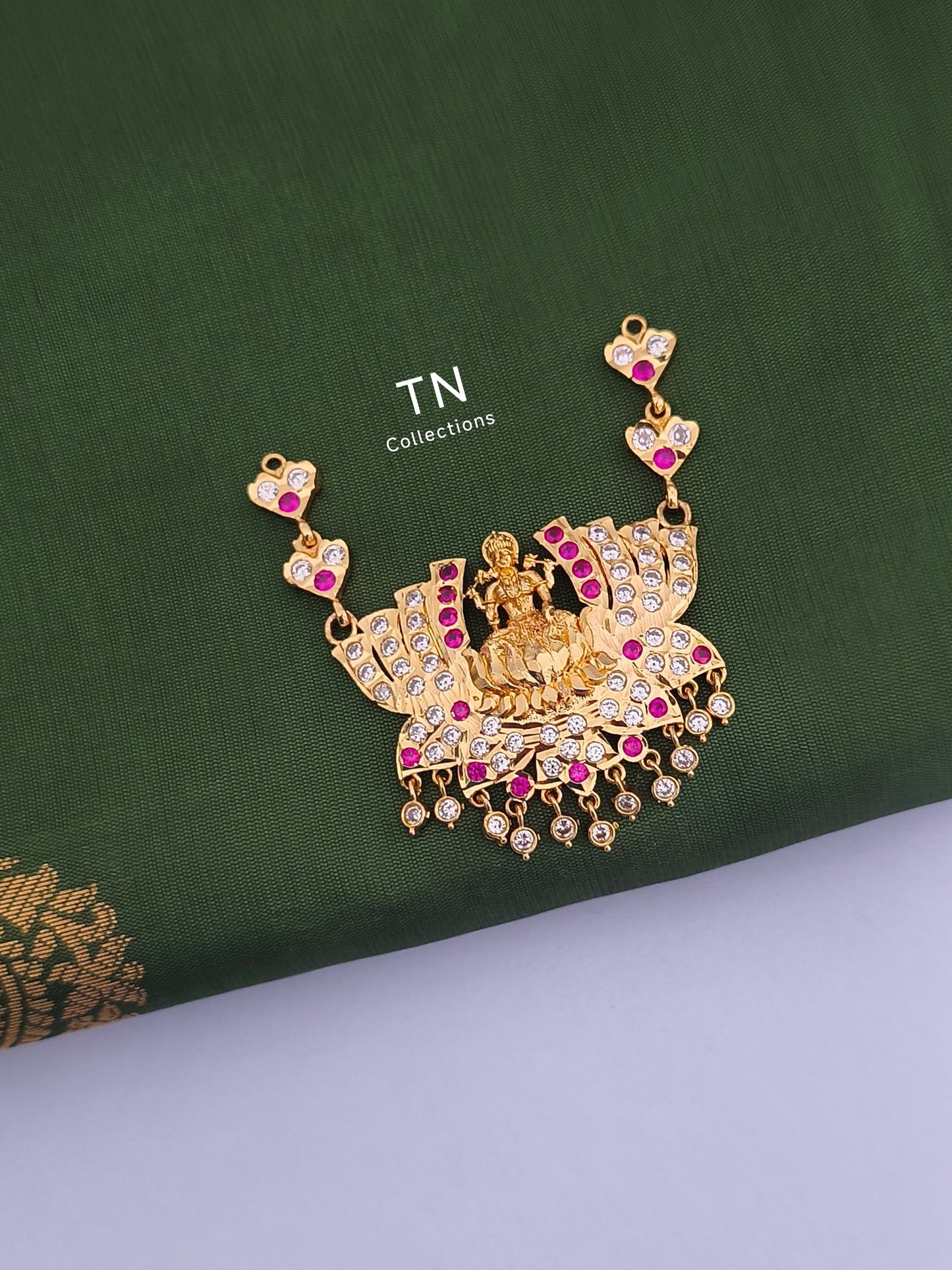 Small Gold plated Traditional Pathakkam Only
