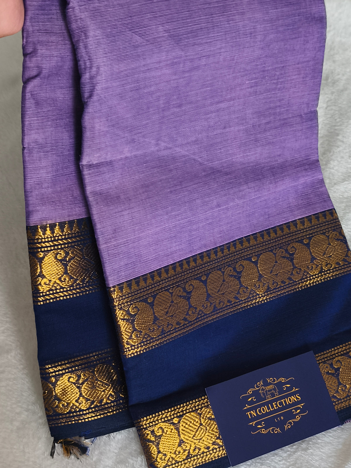 Pure handloom kanchi cotton saree