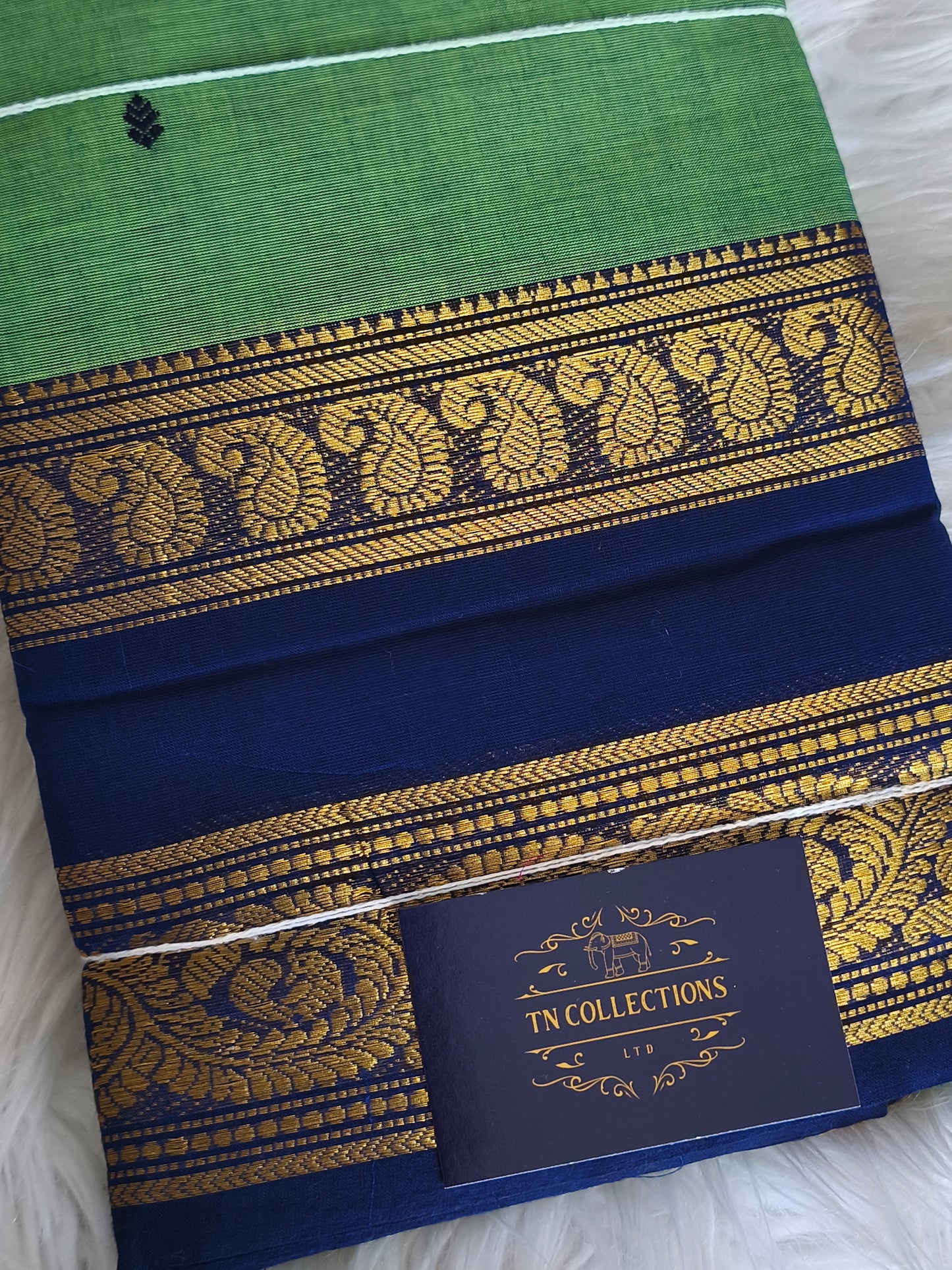 Pure handloom kanchi cotton saree
