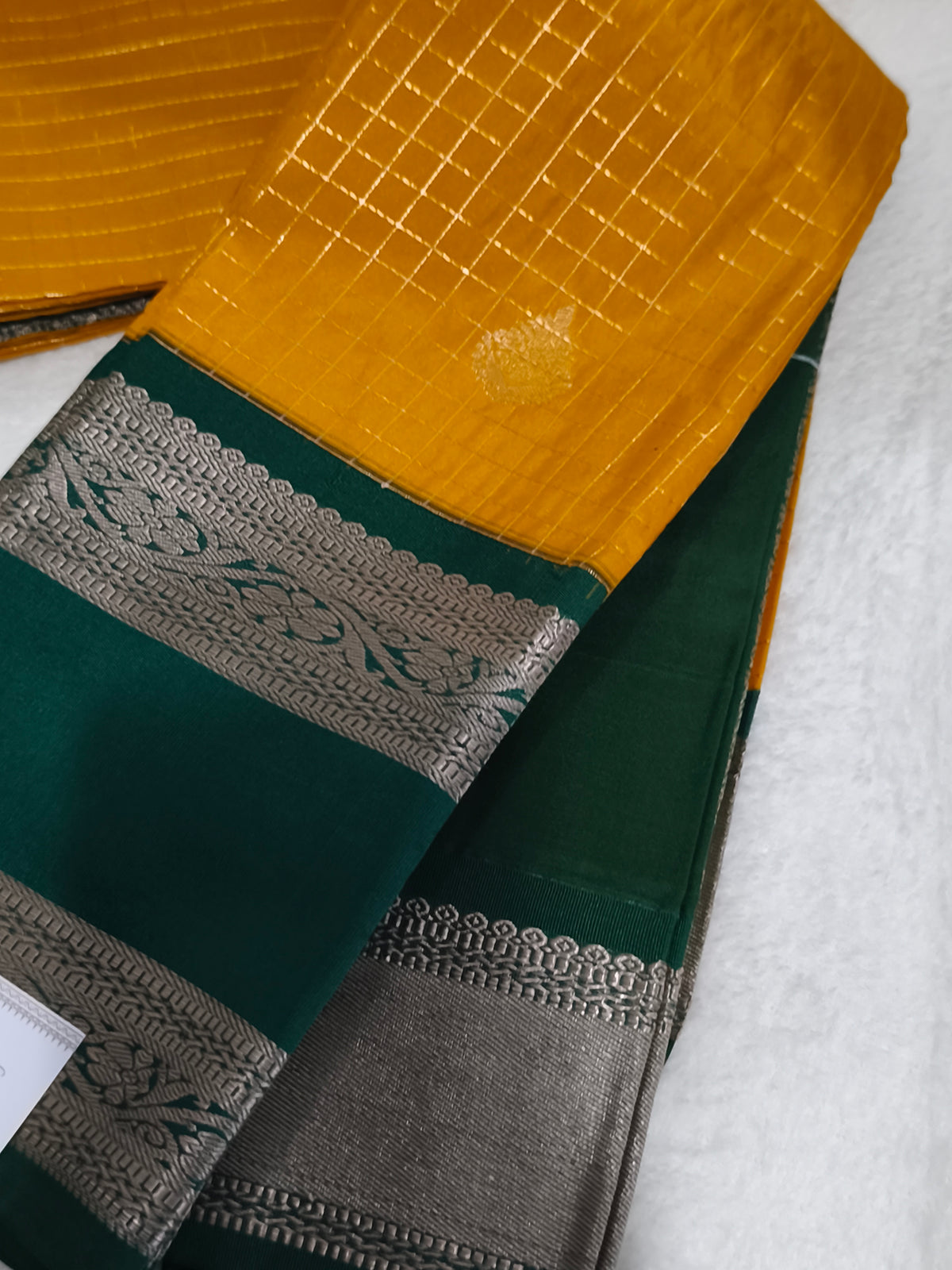 Premium kanchi semi silk saree