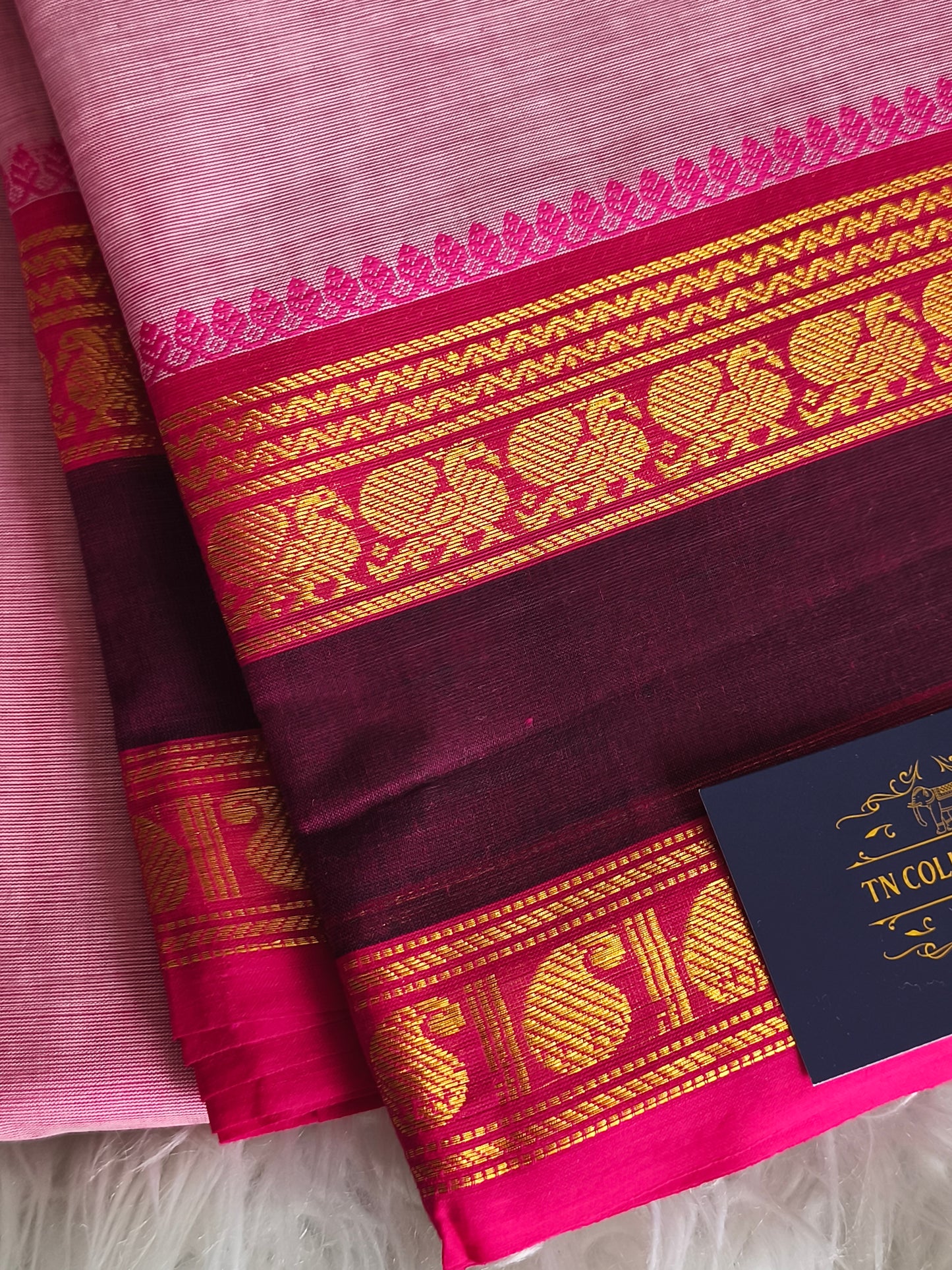 Pure kanchi Cotton Saree