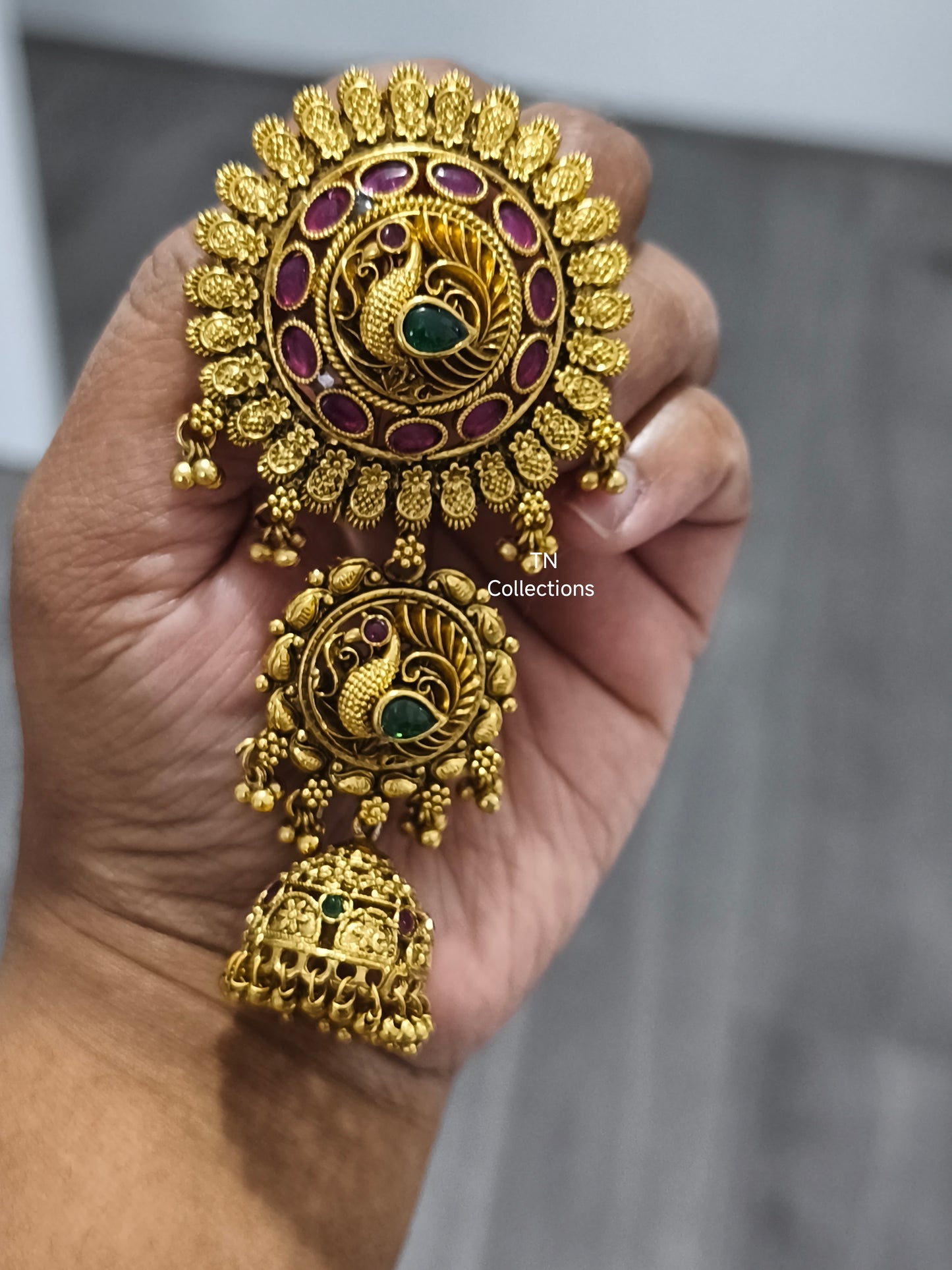 Antique Polish Real kemp Hair accessories (Rakodi)