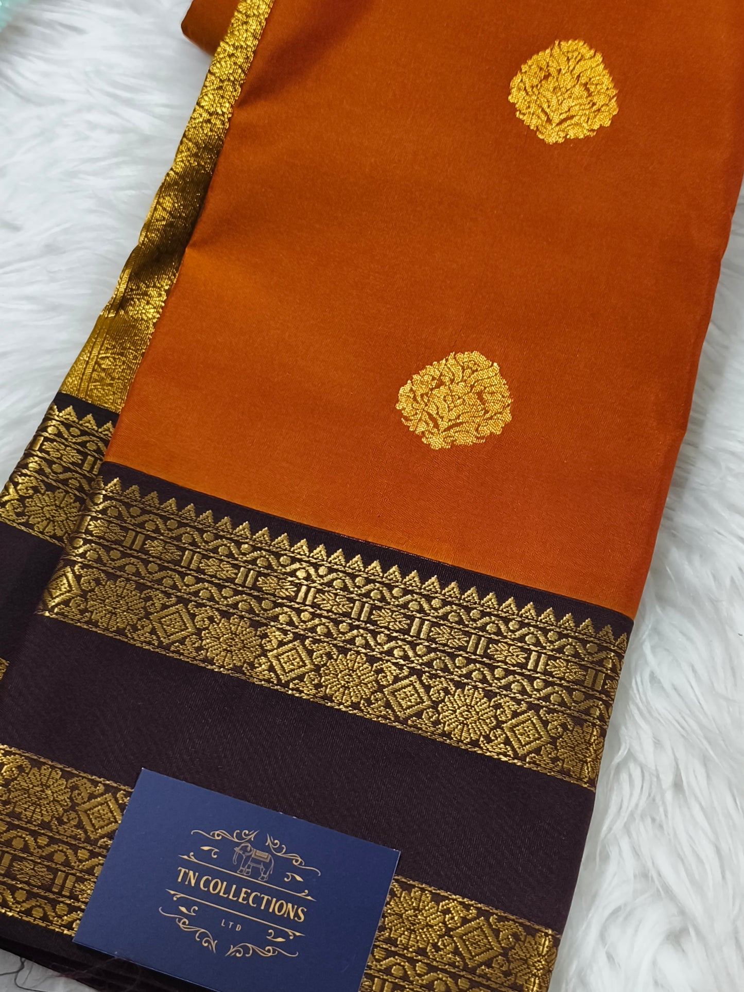 Vintage Semi Kanchipuram Silk Saree