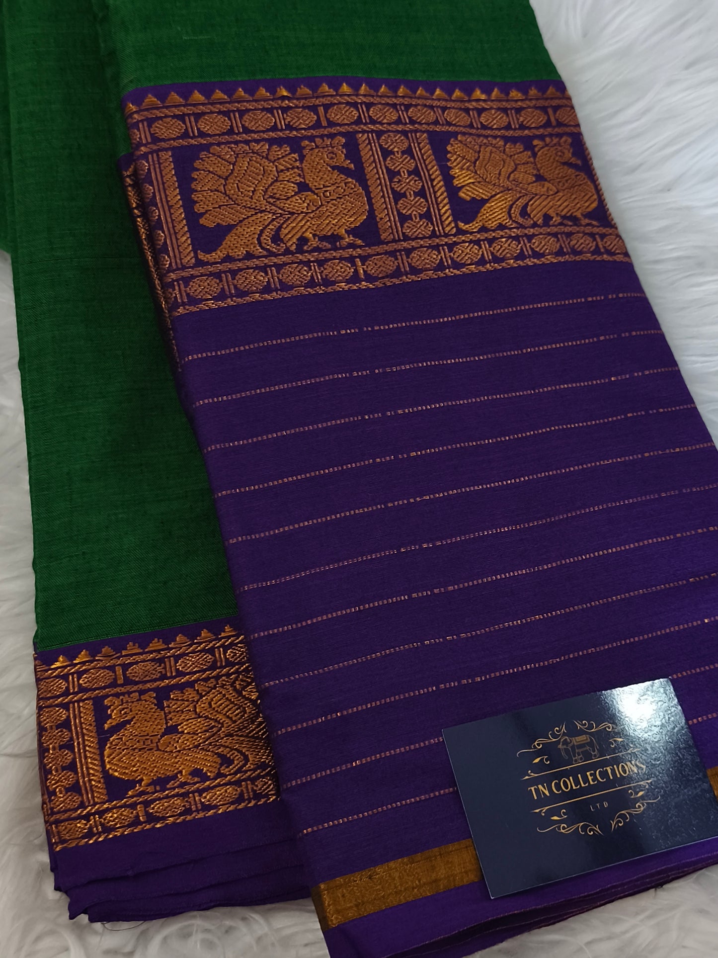 Pure handloom cotton saree