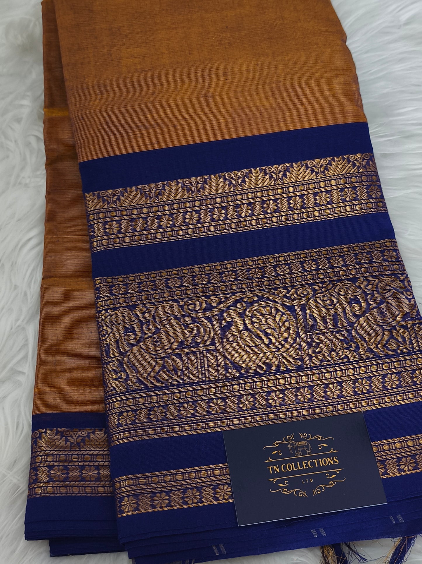 Pure Handloom Kanchi Cotton Saree