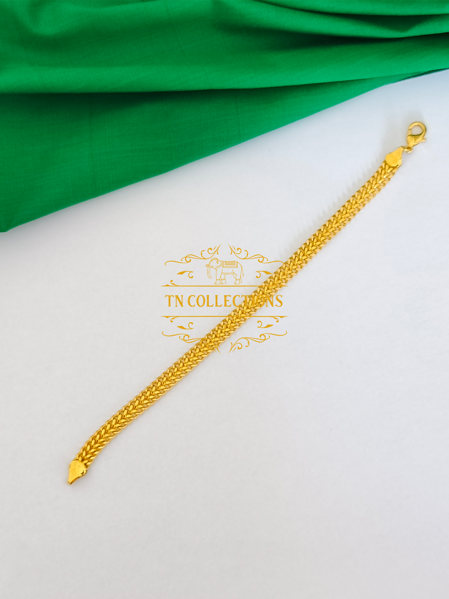 Micro Gold Plated Men's Bracelet