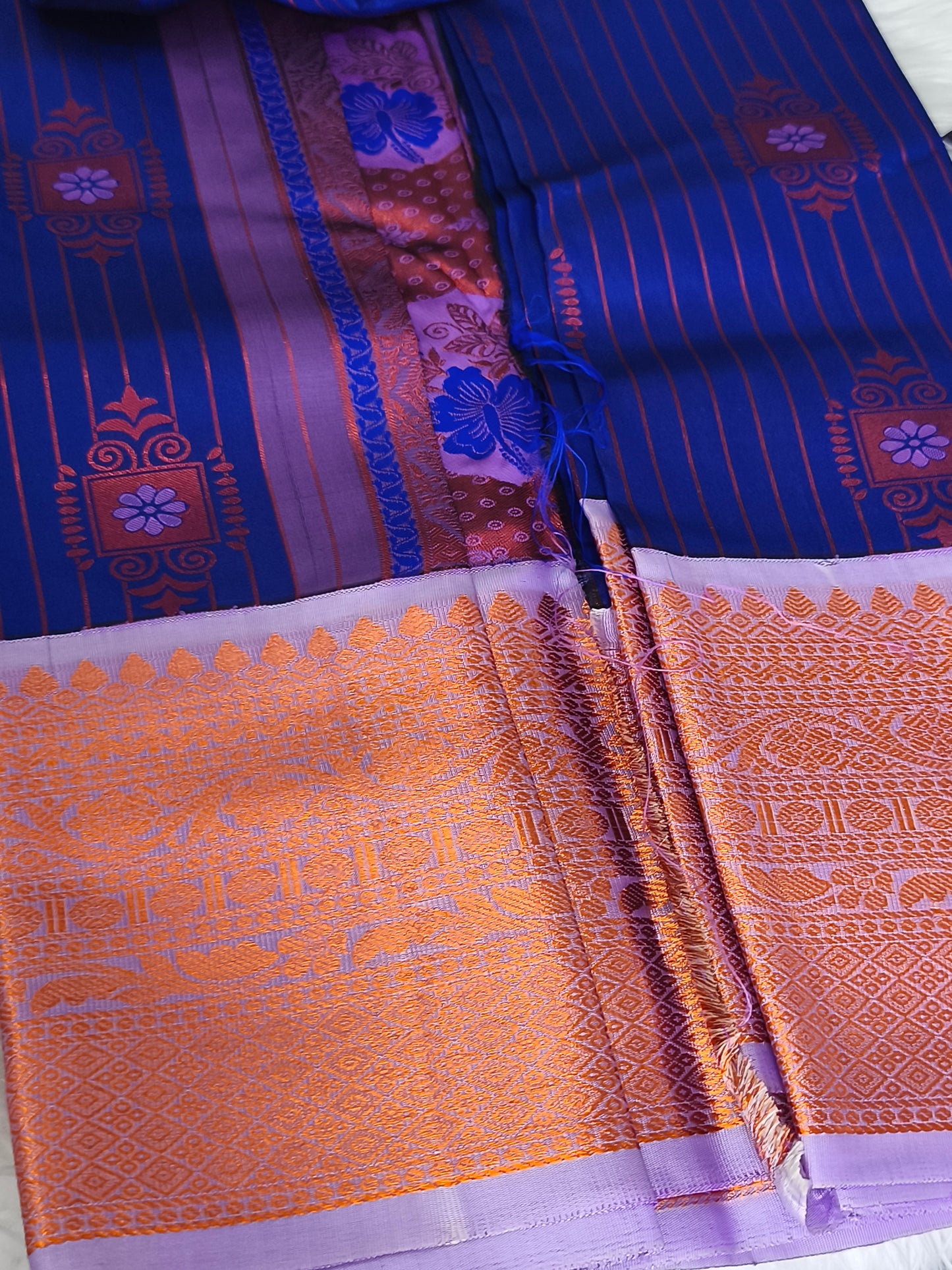 Kanchivaram Vairaoosi Bridal Silk Saree