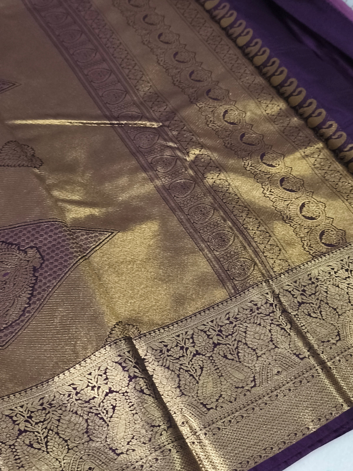Premium Semi Kanchipuram Silk Saree