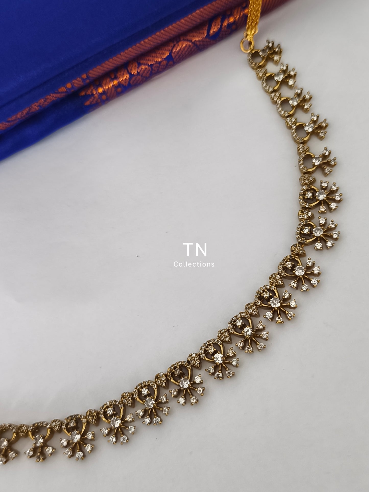 KIDS size cz stone Hip Chain