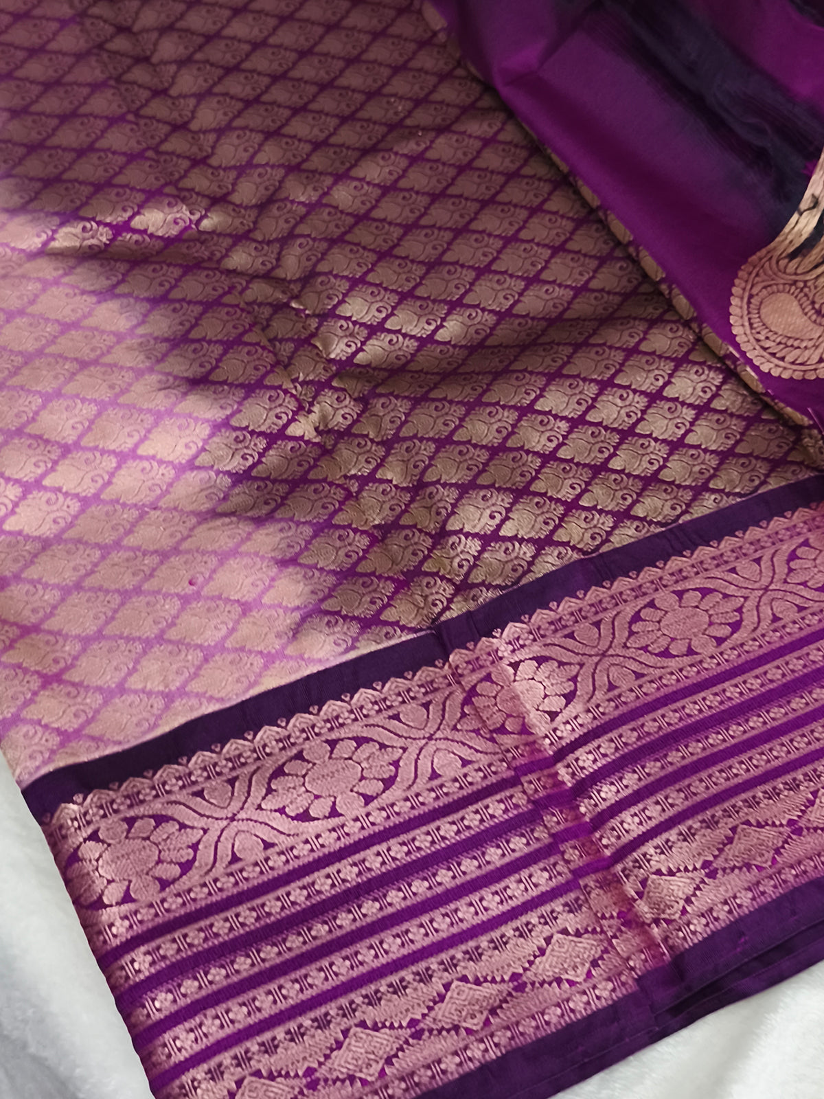 Korvai Soft Silk Saree