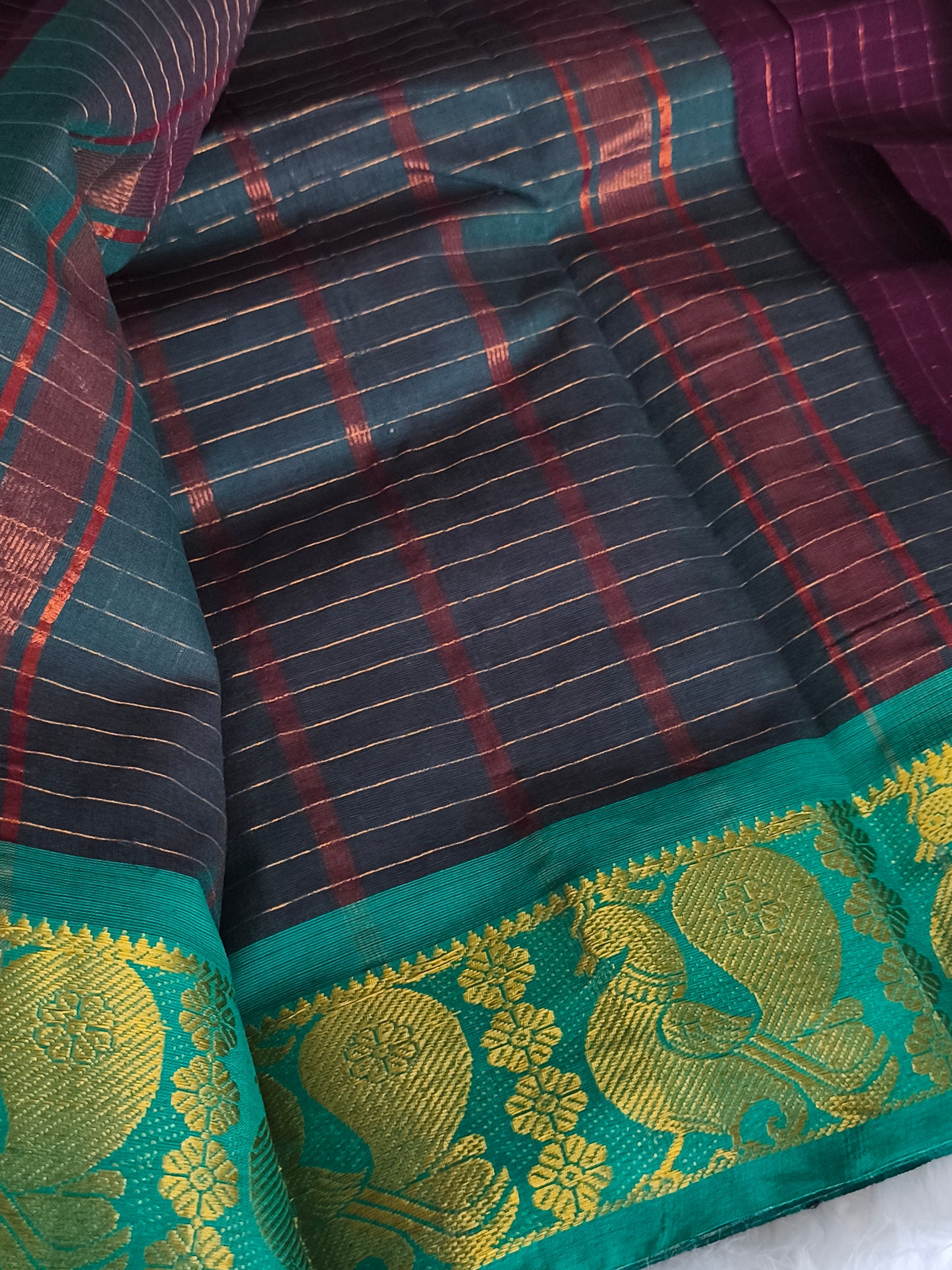 Pure Sungudi Cotton Saree