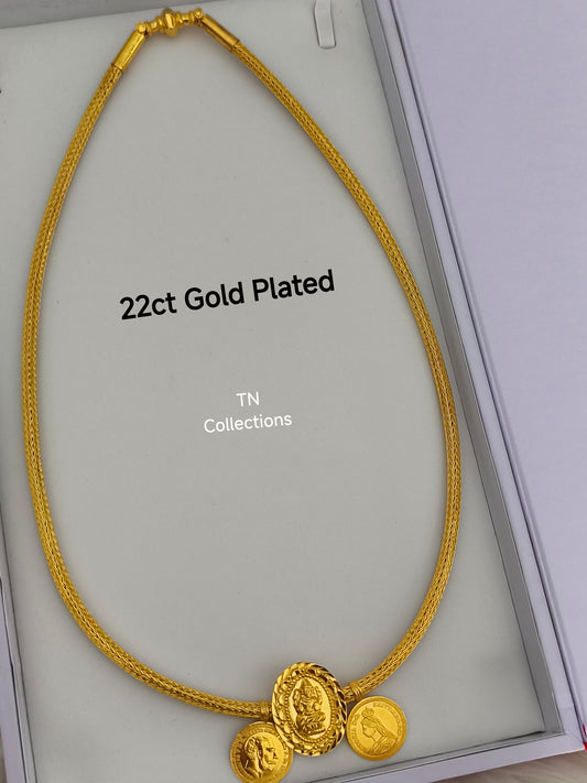 22ct Gold plated Traditional Thalikodi