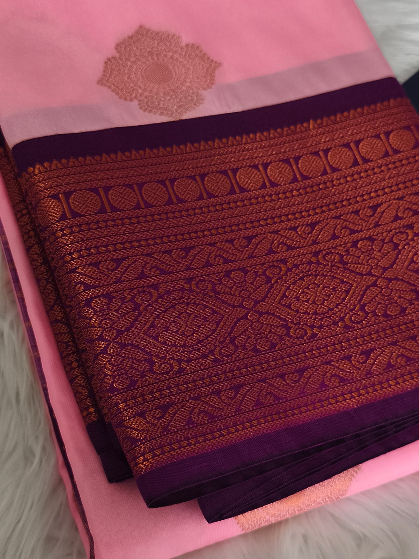 Premium Korvai Soft Silk Saree