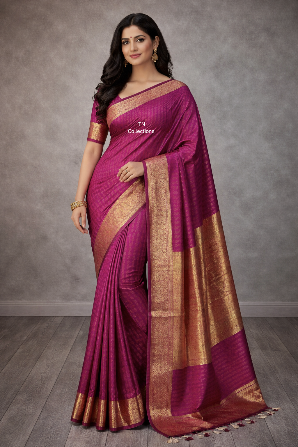 Stunning Kanjivaram silk saree