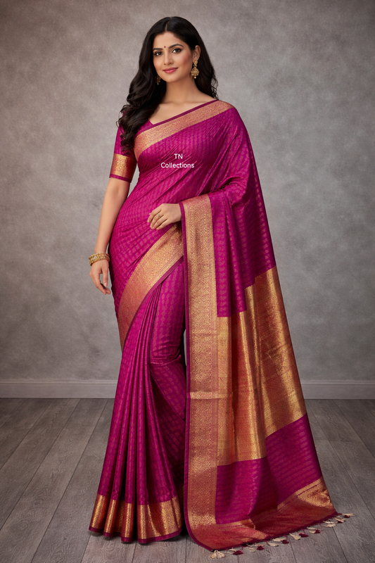 Stunning Kanjivaram silk saree