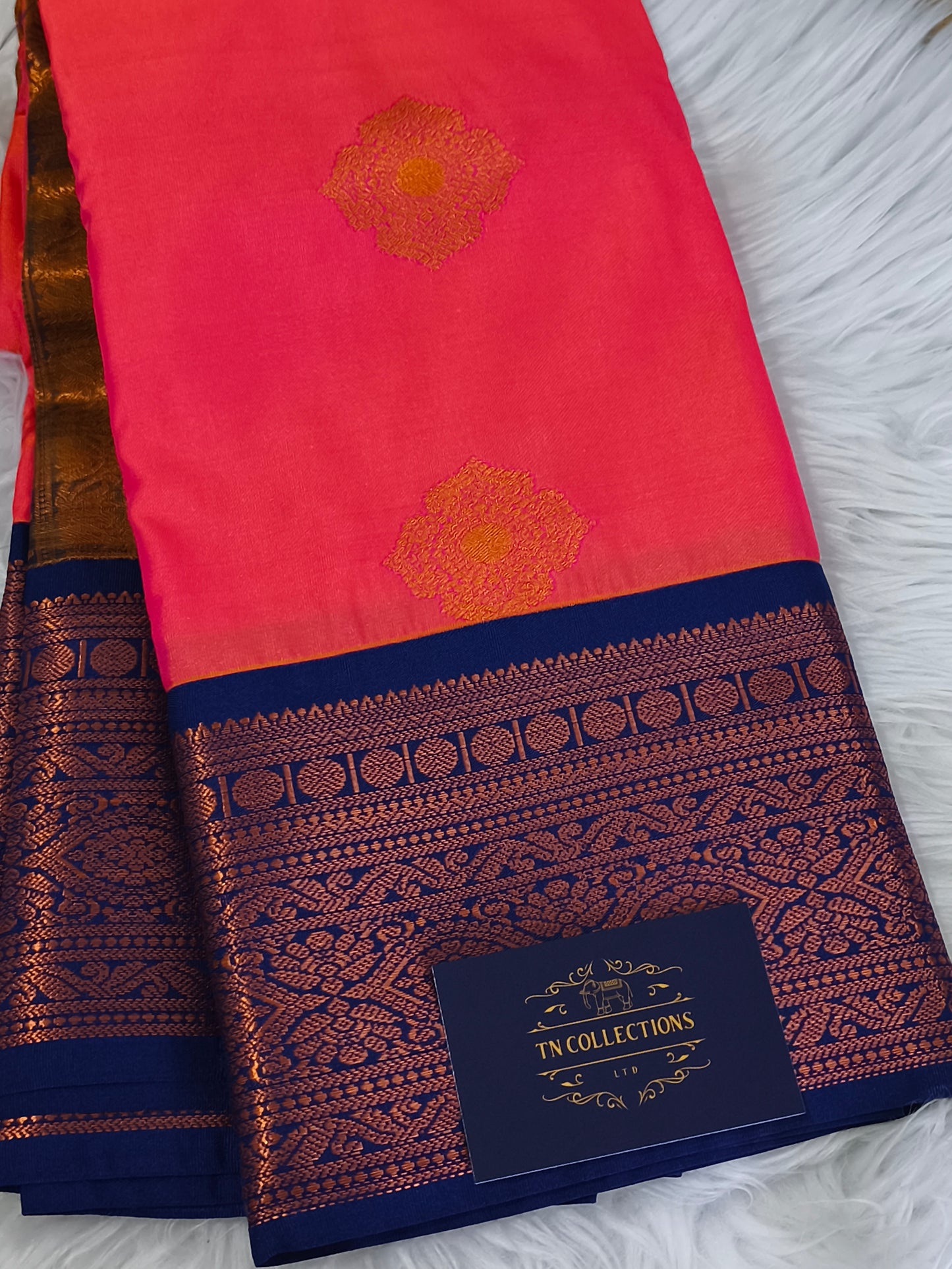 Korvai Premium soft silk saree(Dual Tone)