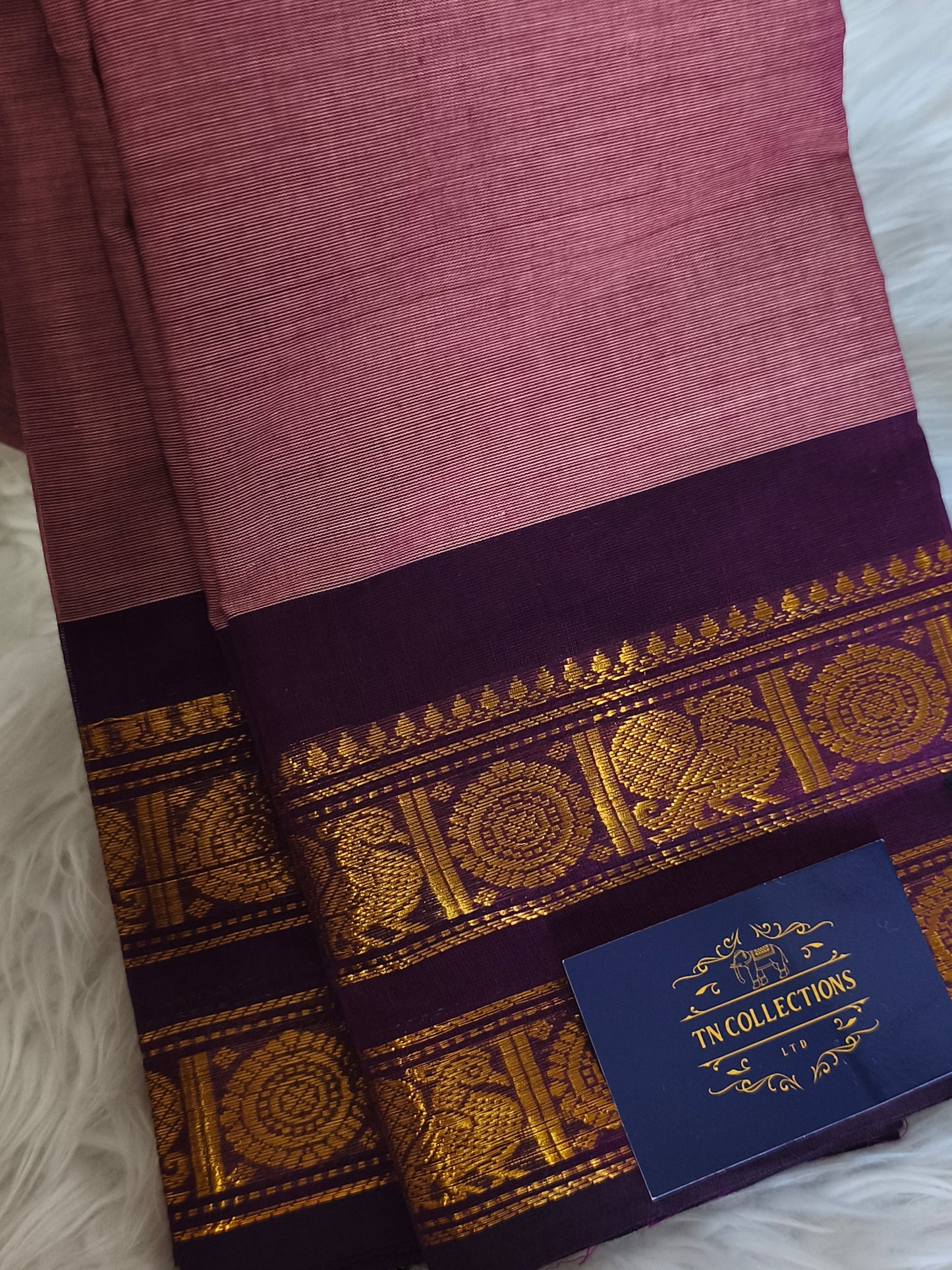 Pure Handloom kanchi cotton saree