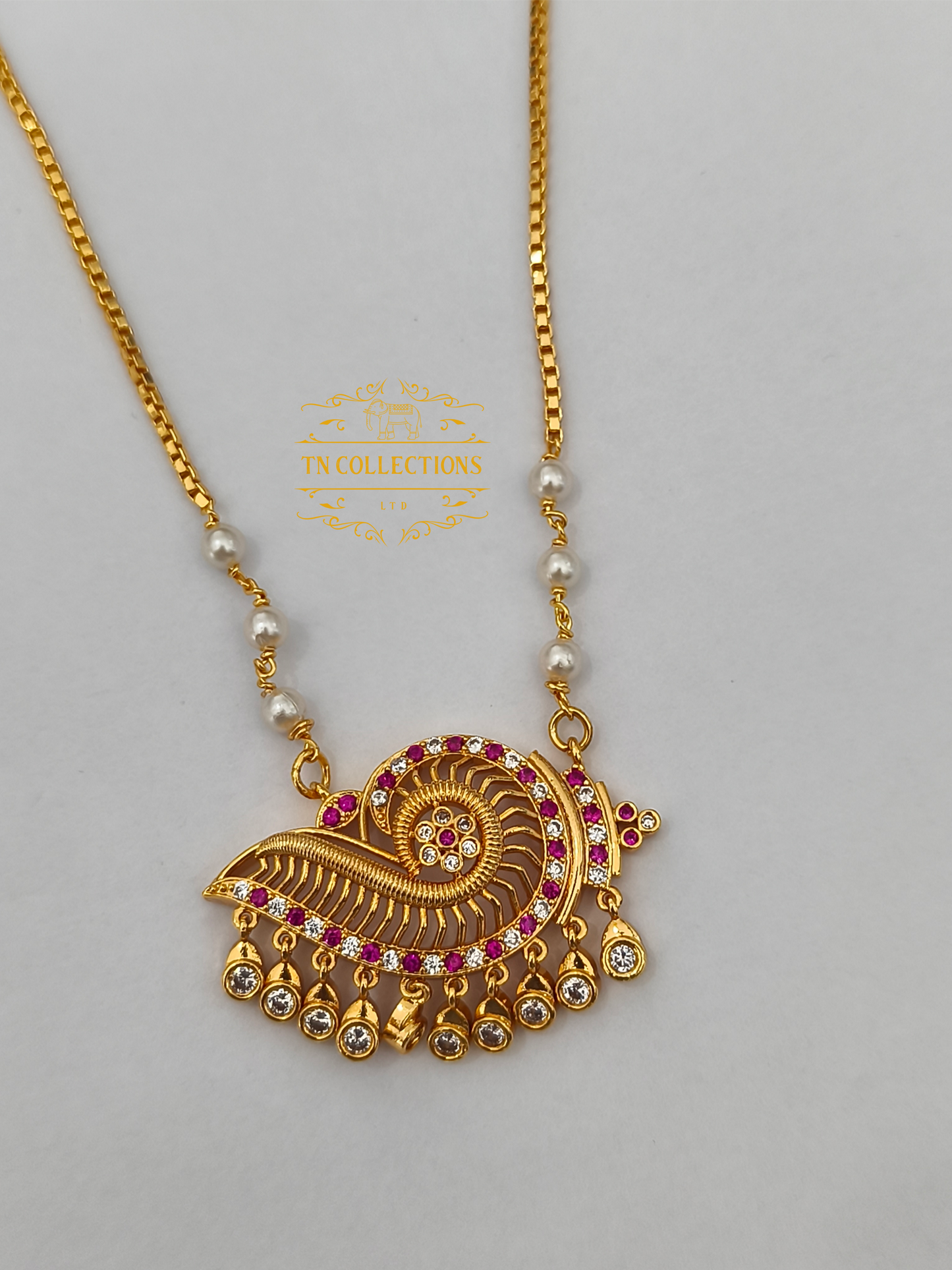 Micro Gold plated Sangu Pathakkam