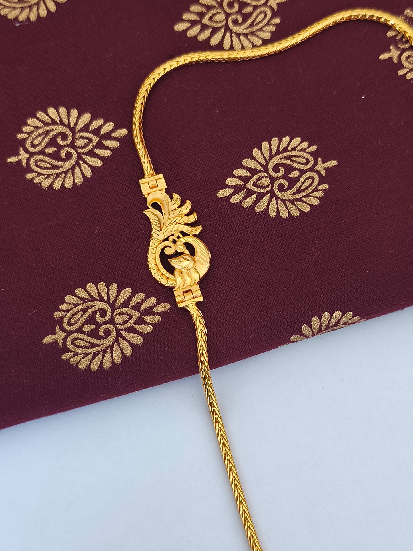 Micro gold plated Traditional Mugappu Kodi