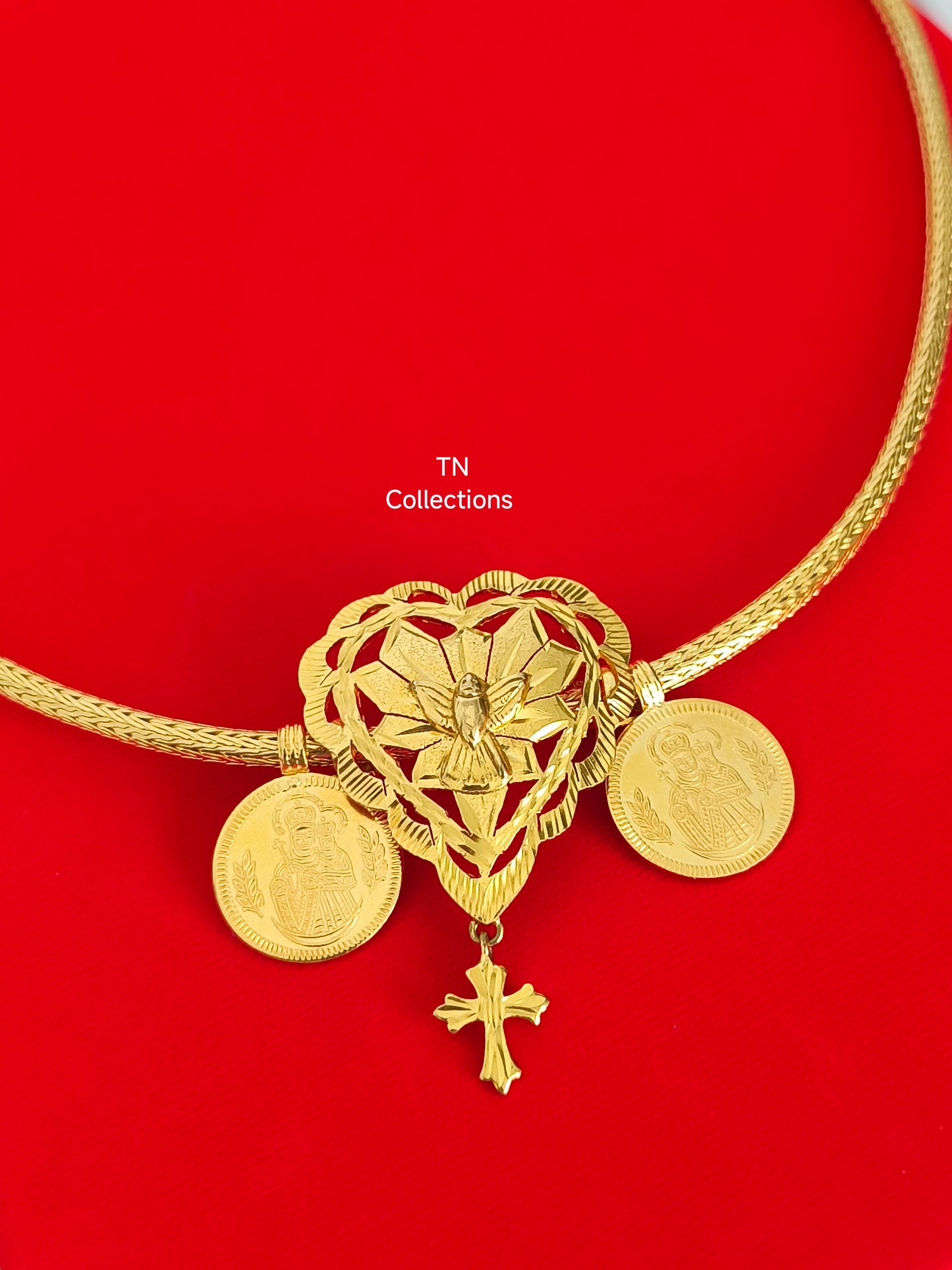 22ct Gold Plated Traditional Thalikodi